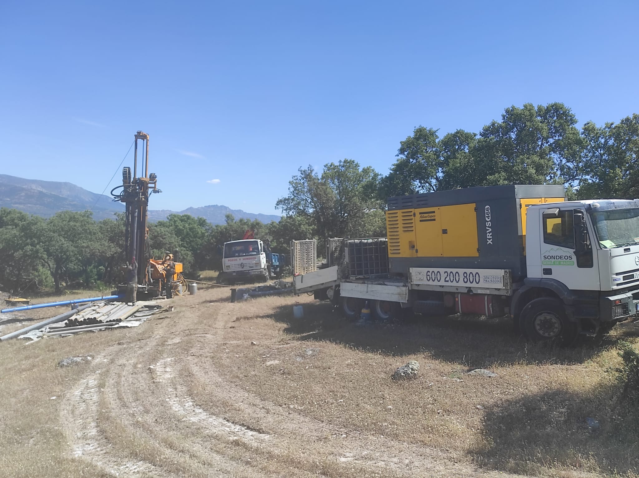 Captación de aguas subterráneas en terrenos privados en Navacerrada, Galapagar, Valdemorillo…