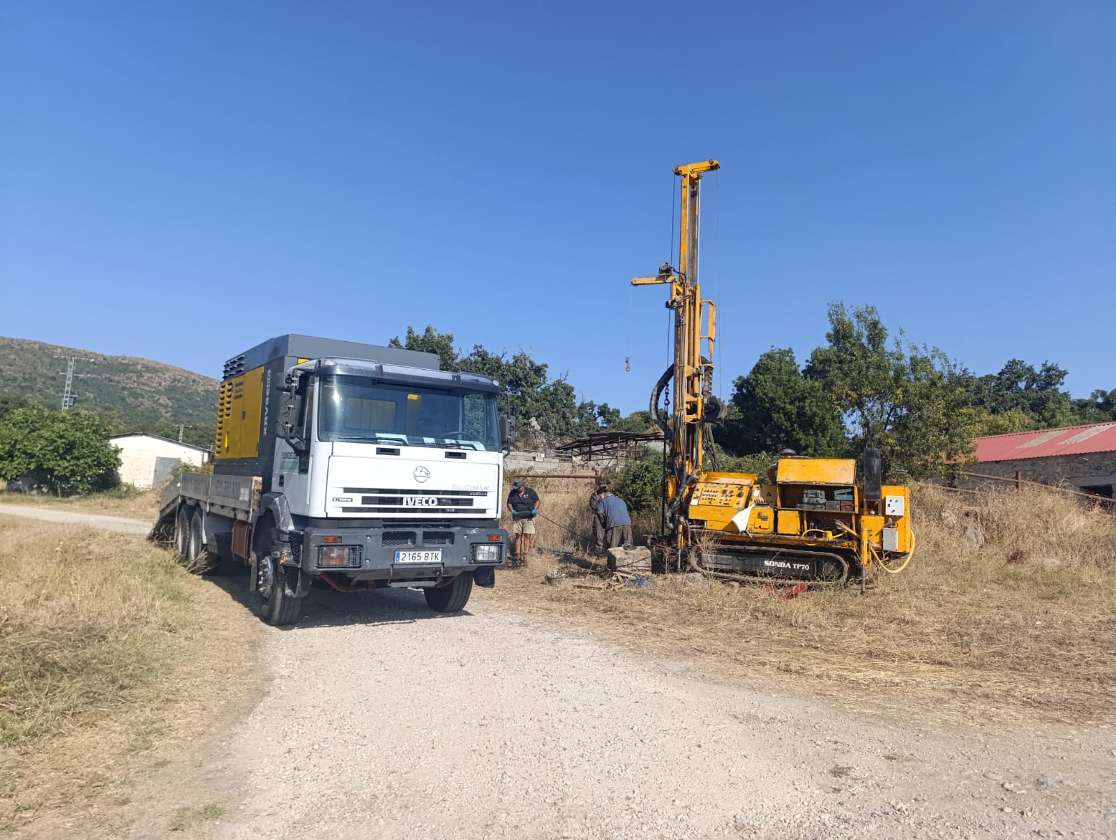 Empresa de sondeos y perforaciones en Navacerrada